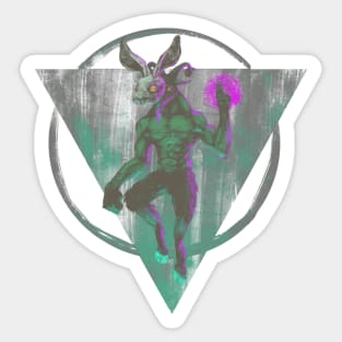 The deceiver Sticker